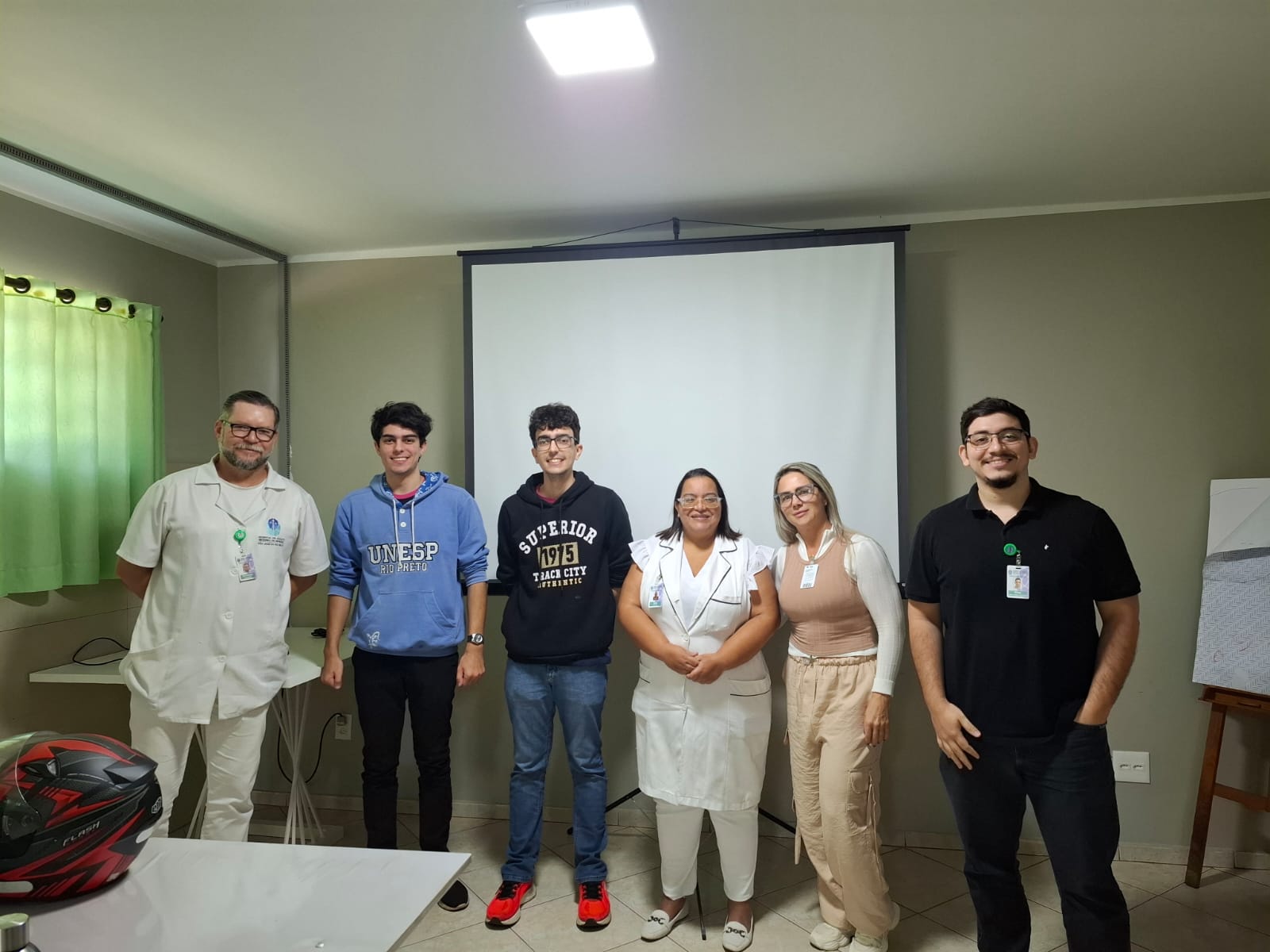 Foto 1 da notícia de título: Apresentação das funcionalidades de módulos da enfermagem e farmácia no HABM, no portal do Grupo de Banco de Dados (GBD) - UNESP/IBILCE - São José do Rio Preto