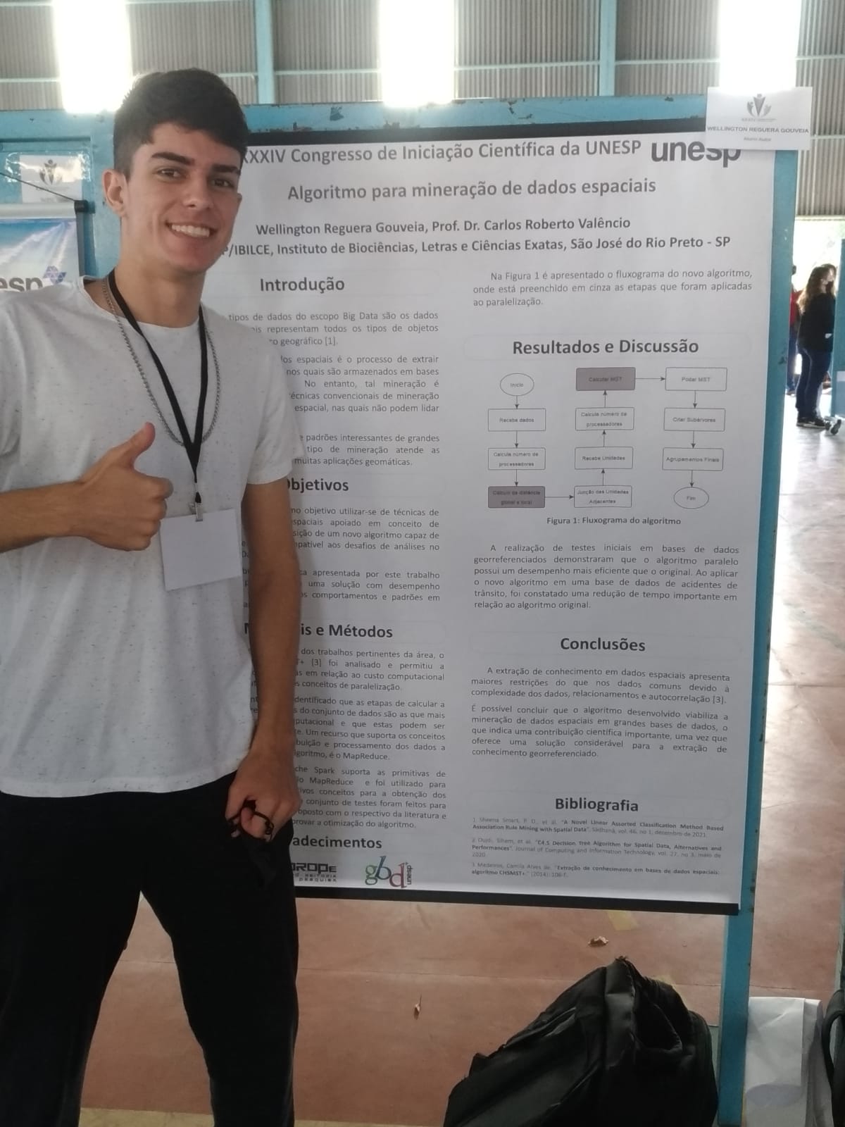 Foto 2 da notícia de título: Membros do GBD apresentam seus trabalhos no 34º Congresso científico – UNESP/ IBILCE , no portal do Grupo de Banco de Dados (GBD) - UNESP/IBILCE - São José do Rio Preto