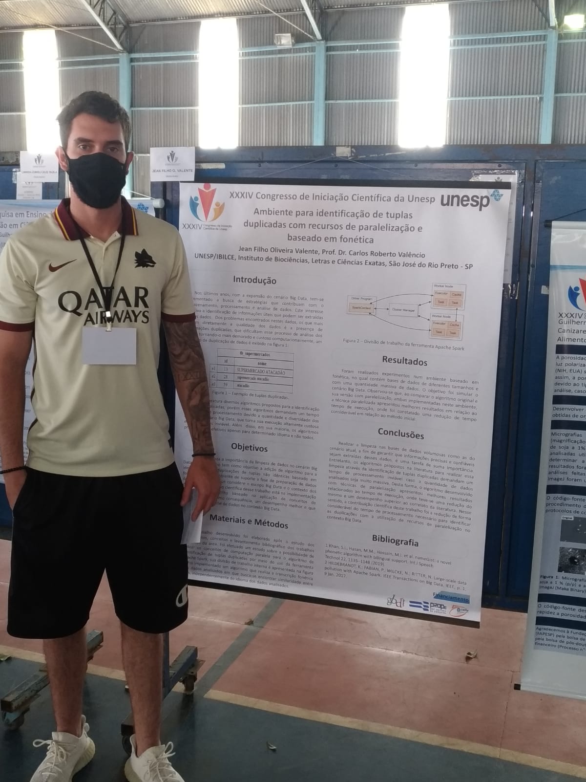 Foto 4 da notícia de título: Membros do GBD apresentam seus trabalhos no 34º Congresso científico – UNESP/ IBILCE , no portal do Grupo de Banco de Dados (GBD) - UNESP/IBILCE - São José do Rio Preto