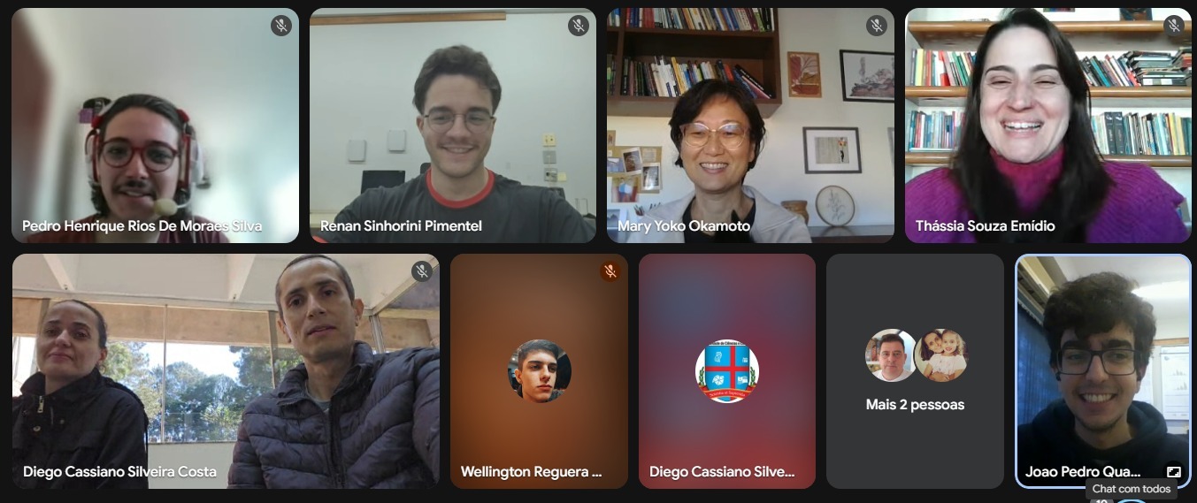 Foto 1 da notícia de título: Reunião para apresentação dos itens desenvolvidos do Sistema de Psicologia do CPPA da UNESP, Campus de Assis, no portal do Grupo de Banco de Dados (GBD) - UNESP/IBILCE - São José do Rio Preto