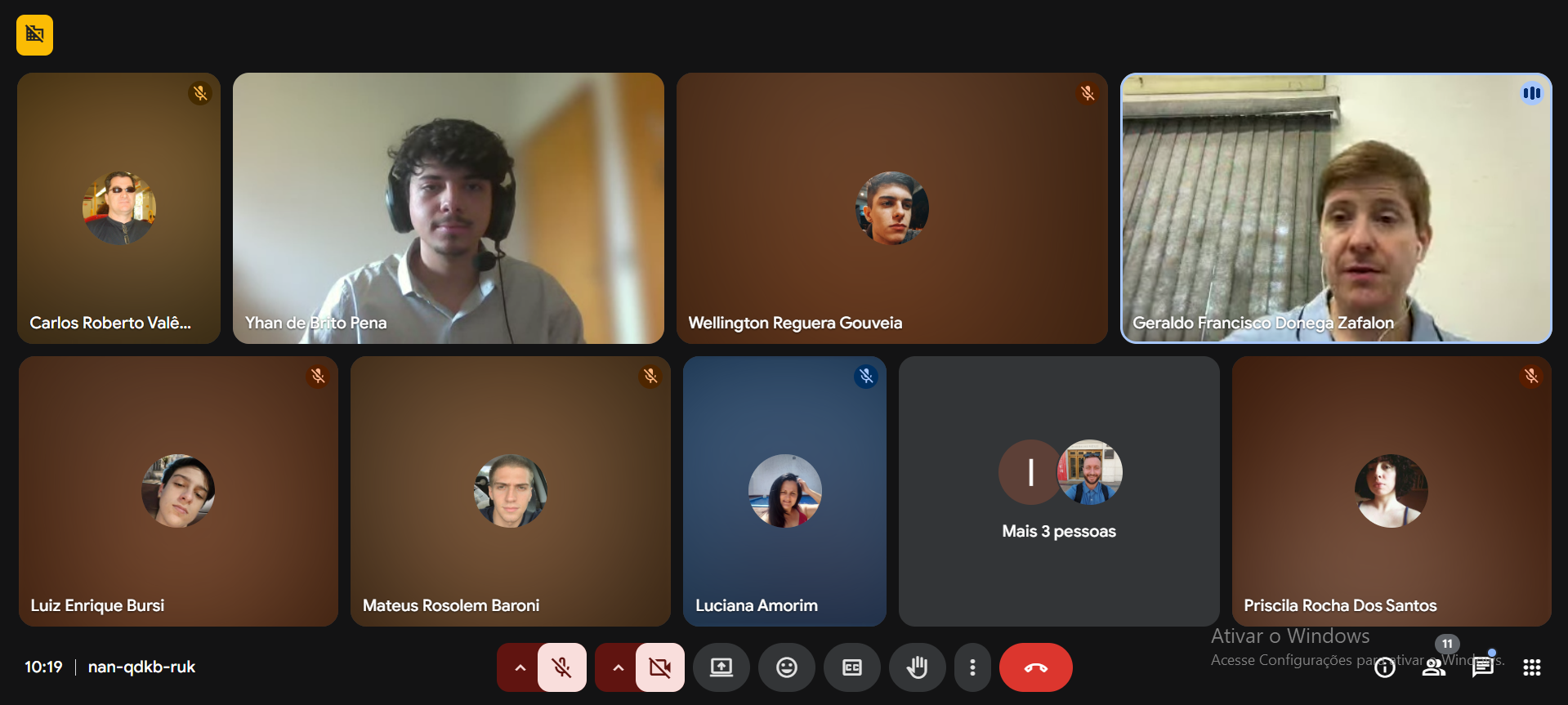 Foto 4 da notícia de título: Apresentação de Trabalho de Conclusão de Curso do aluno Yhan de Brito Pena, no portal do Grupo de Banco de Dados (GBD) - UNESP/IBILCE - São José do Rio Preto